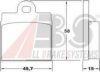 A.B.S. 36038 Brake Pad Set, disc brake